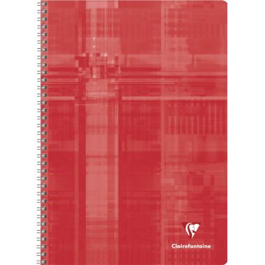 Reliure intégrale 100 pages CLAIREFONTAINE, format A4, seyès, papier 90g