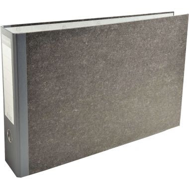 Exacompta Classeur à levier à l'italienne pour format A3, dos 8 cm, carton gris - 53810E