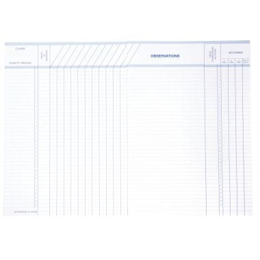 GC13769 - Cahier de notes 44 pages format 21 x 29,7 cm (A4) à la marque Majuscule - 9691