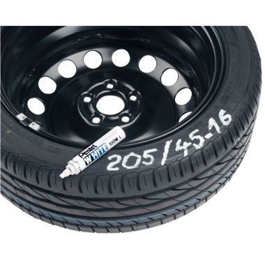 Marqueur 100WS pointe fine blanc