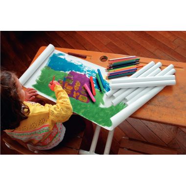 Clairefontaine - Rouleau de papier kraft 60g 200x0,50m blanc - 695701