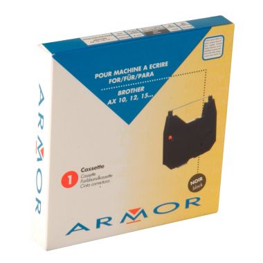 Armor cassette noire compatible Brother 1030