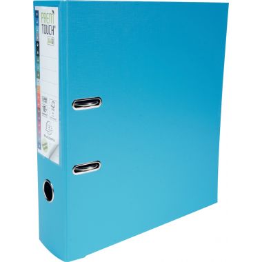 Classeur à levier Exacompta PREM'TOUCH format A4+, dos 5 cm, bleu clair - 53102E