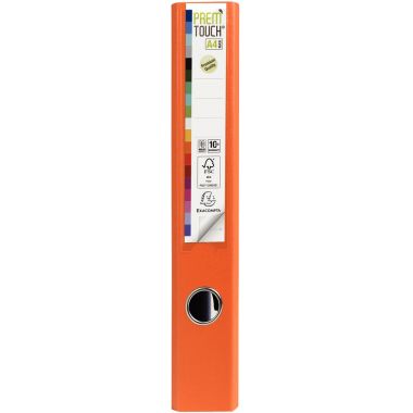 Exacompta Classeur à levier PREM'TOUCH format A4+, dos 5 cm, orange - 53144E