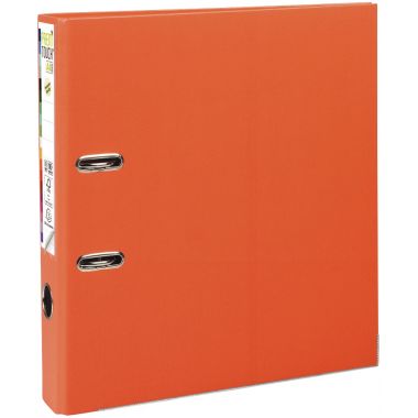 Exacompta Classeur à levier PREM'TOUCH format A4+, dos 5 cm, orange - 53144E