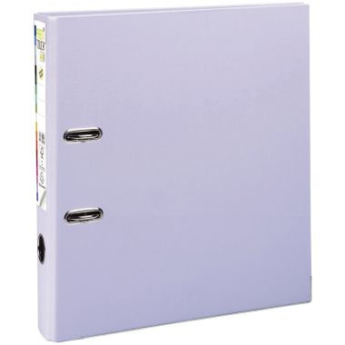 Classeur à levier Exacompta PREM'TOUCH format A4+, dos 5 cm, lilas - 53107E