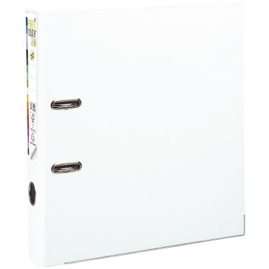 Classeur à levier Exacompta PREM'TOUCH format A4+, dos 8 cm, blanc -53348E