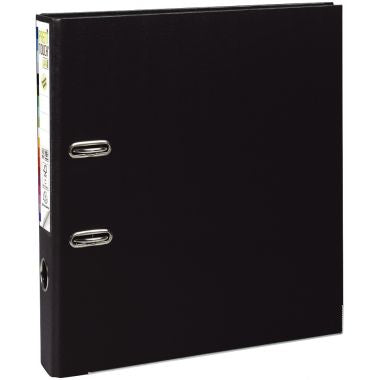 Exacompta Classeur à levier PREM'TOUCH format A4+, dos 8 cm, noir - 53341E