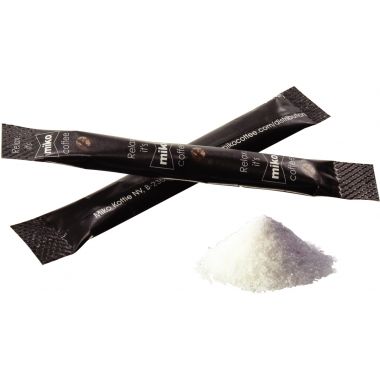 Miko - Carton de 500 bûchettes de sucre 5g - 507052