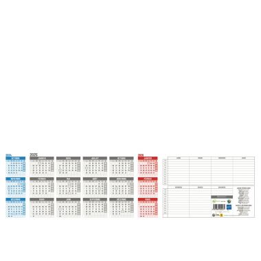 Sous-main 38,5x54cm millésime 25 feuilles