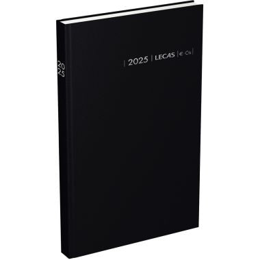 Agenda carre 1 jour euro/centimes noir