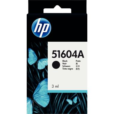 HP cartouche d'encre noire authentique (51604A)