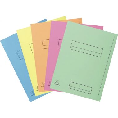 Paquet de 50 chemises imprimées 2 rabats SUPER 210g, format 24x32 cm