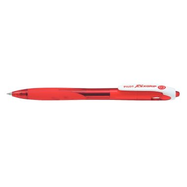 Stylo bille Rexgrip pointe moyenne rouge