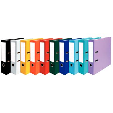 Exacompta - Classeur à levier pour format A4, dos 8 cm, rouge - 918403B