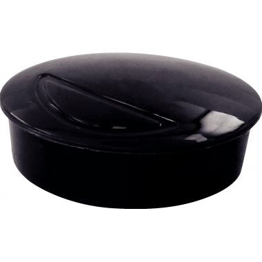 Blister de 4 aimants magnétiques, diamètre 32 mm, coloris noir