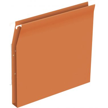 Paquet de 25 dossiers suspendus en kraft recyclé 230g pour armoire, dos 30 mm