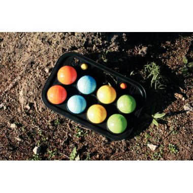 Valise 8 boules avec 1 cochonnet en PVC