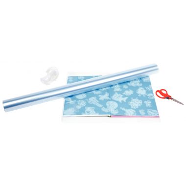 Rouleau de pellicule adhésive cristal, qualité standard, format 10 x 0,33 m