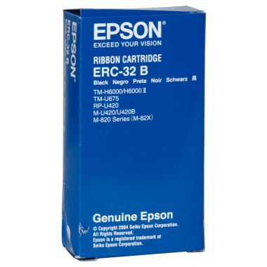 Epson S015371 - ERC32.B cassette noire authentique