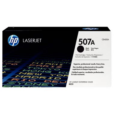 HP 507A toner noir authentique (CE400A)