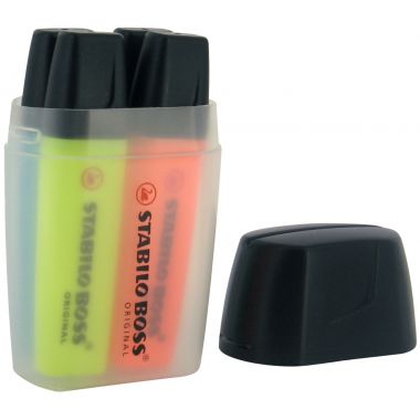 Stabilo - Box de 4 surligneurs Boss assortis - 7004-3