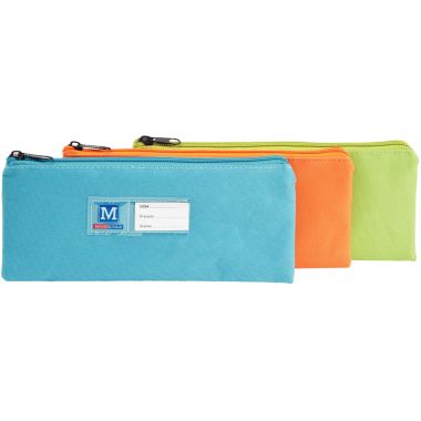 Fourre-tout plat coloris assortis