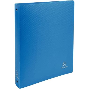 Classeur 4 anneaux en polypropylène OPAK, format A4+, dos 4 cm, bleu