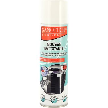 Sanotech - Aérosol 500ml mousse nettoyante écran - ST0034