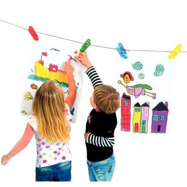 Sachet de 20 pinces à dessin géantes