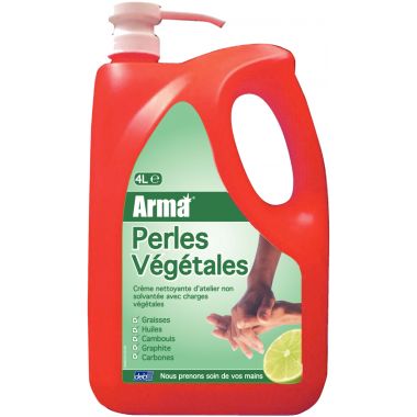 Bidon pompe 4L crème lavante microbilles