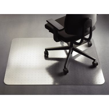 Tapis de sol transparent antistatique pour moquette 120x150cm