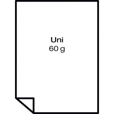 Exacompta - Carton de 5 recharges papier pour tableau de conférence 65x100cm uni 60gr - 80400