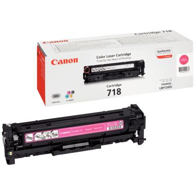 Canon 718 cartouche laser magenta authentique
