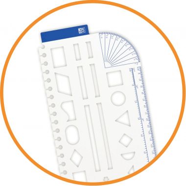 Cahier à reliure intégrale MANAGERBOOK format A4+ réglure projet, 160 pages perforées