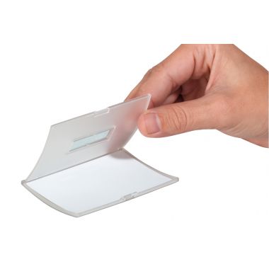 Boîte de 25 badges pliables Click Fold fixation clip de sécurité