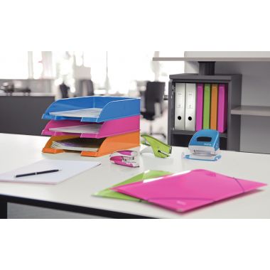 Agrafeuse de bureau Wow 5502 24/6 bleu