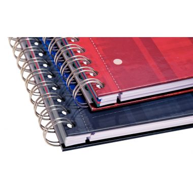 Reliure intégrale BIND'O BLOCK 180 pages perforées, format A5+, quadrillé 5x5