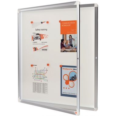 Vitrine d'intérieur Premium plus fond métal 6 feuilles A4