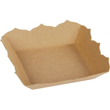 Lot de 10 vide-poches en carton 15x15 cm