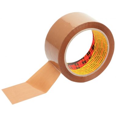 Scotch 3M - Lot de 6 rouleaux adhésifs en polypropylène havane 66mx50mm - BP1081