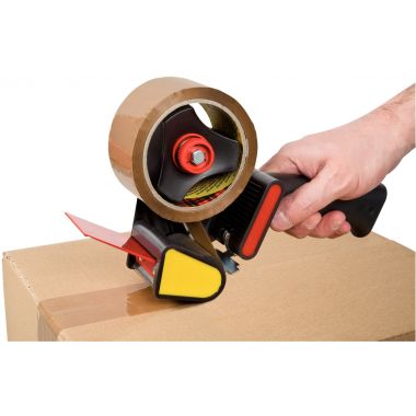 Dévidoir avec 2 rubans adhésifs havane 66mx50mm