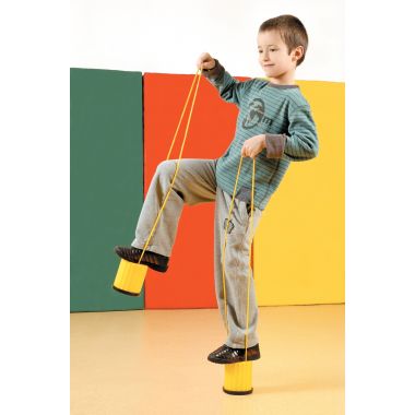 Lot de 2 paires d'échasses anti-dérapantes