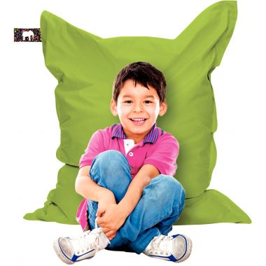 Coussin géant 110x140cm vert