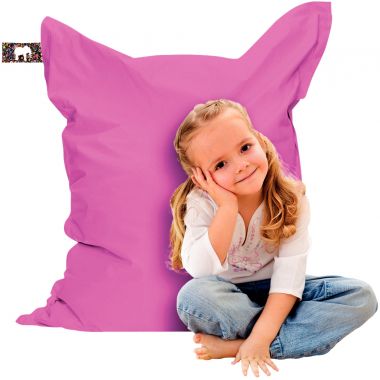 Coussin géant 110x140cm fuchsia