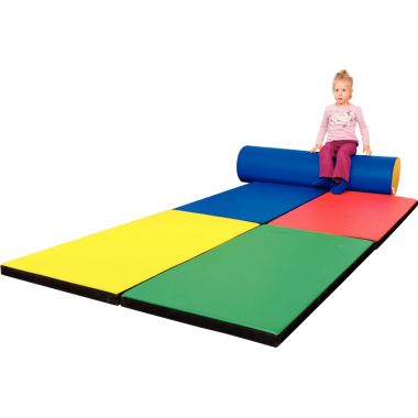 Tapis de sport 115x60x5cm rouge