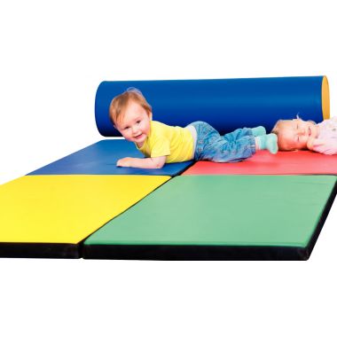 Tapis de sport 115x60x5cm jaune