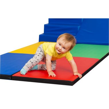 Tapis de sport 115x60x5cm jaune
