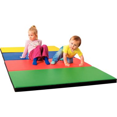 Tapis de sport 115x60x5cm jaune