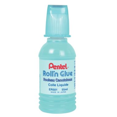 Pack de 24 flacons de colle Roll'n Glue 55ml + 1 flacon de colle 300ml